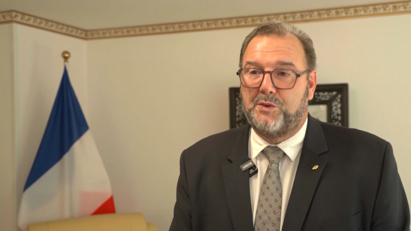 Acara tersebut berlangsung di Konsulat Jenderal Tiongkok di Lyon