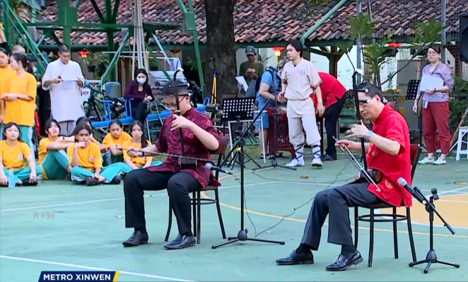 Alex Santoso Ketua Kehormatan Pusat Kebudayaan Shaolin Xiu Indonesia berbagi informasi tentang sejarah panjang dan perkembangan ilmu bela diri Shaolin dan berharap dapat meningkatkan persahabatan antara kedua negara 