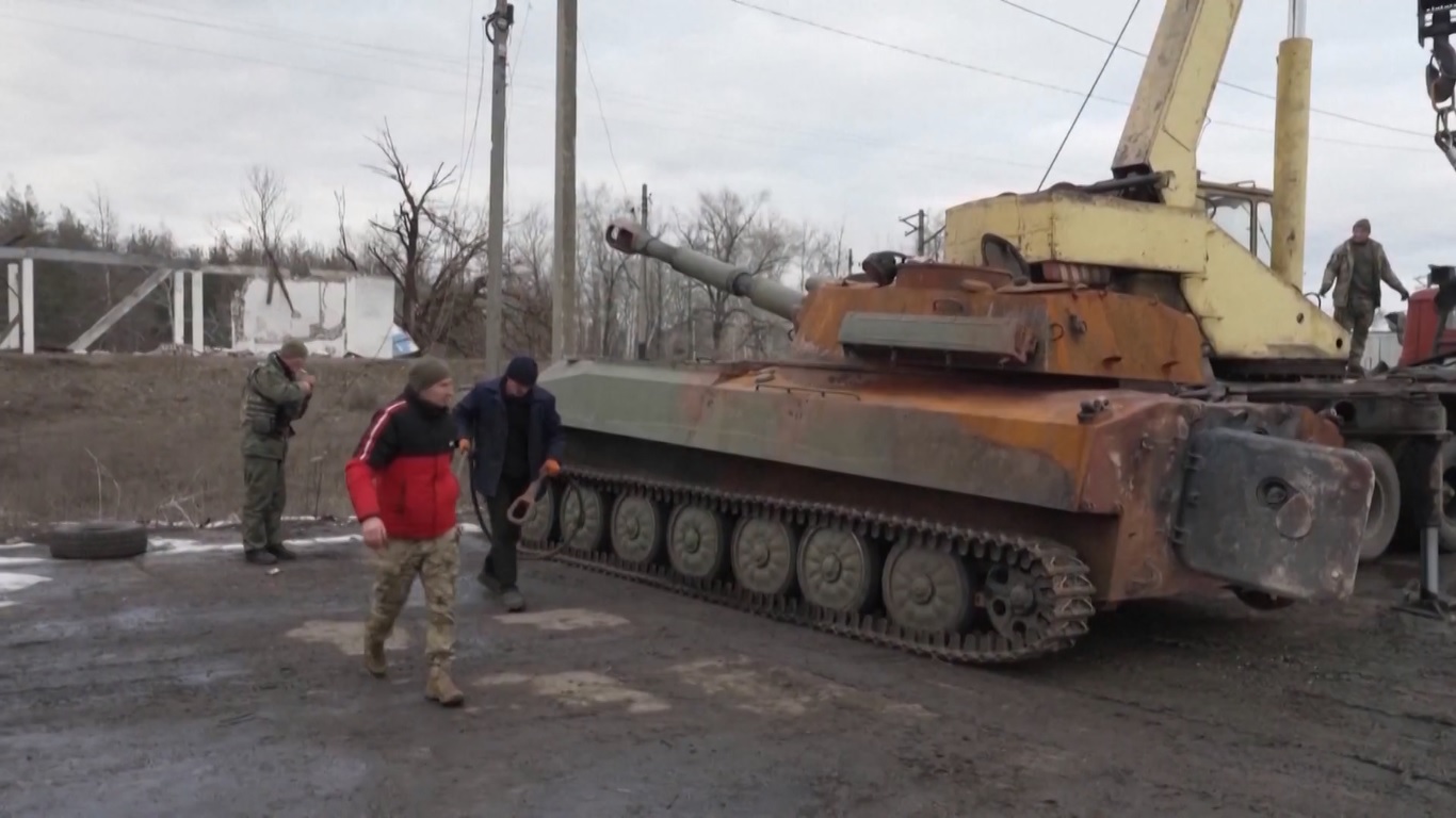 Angkatan Udara Rusia telah menjatuhkan satu pesawat MiG-29 Angkatan Udara Ukraina