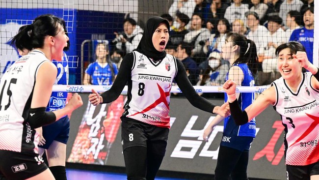 Pertandingan Red Sparks vs IBK Altos di Liga Voli Korea