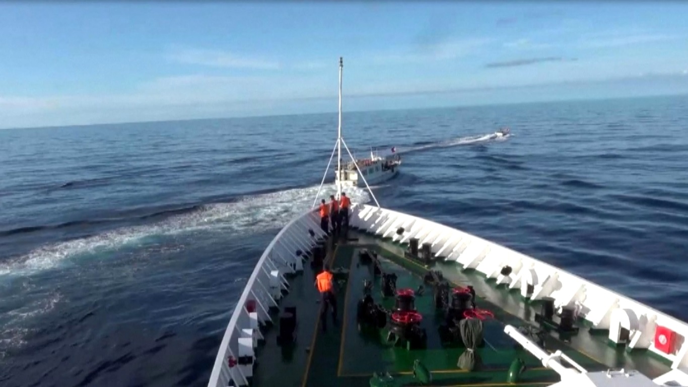 Juru bicara Kepolisian Maritim Tiongkok Gan Yu baru-baru ini menyatakan