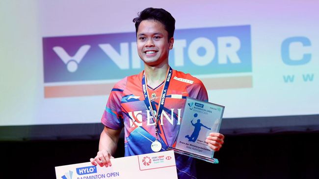 Anthony Ginting berhasil jadi juara Hylo Open 2022 Berikut fakta di balik keberhasilan tersebut