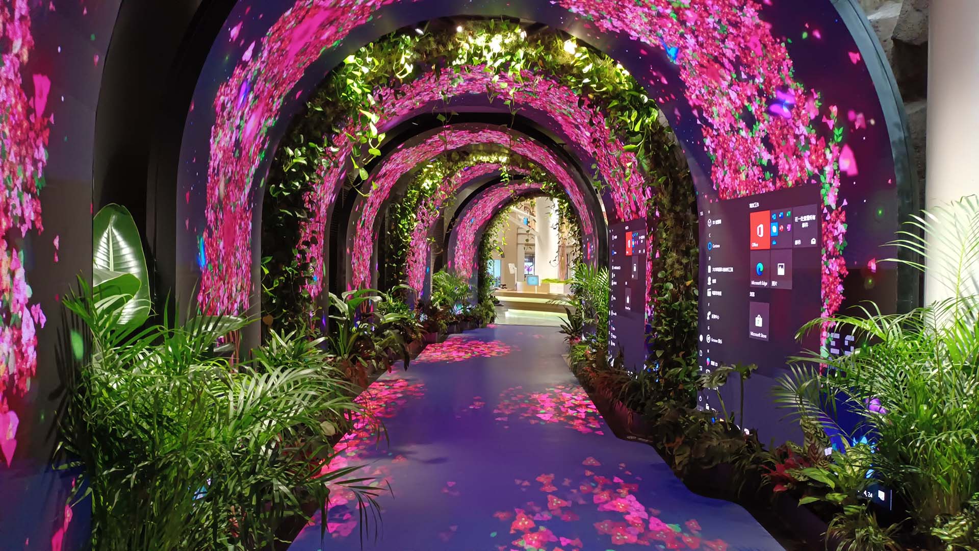 Pusat Pameran Penelitian Bugenvil di Sanya