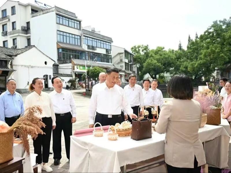 Xi Jinping memberikan instruksi penting bahwa Kanal Besar adalah warisan berharga yang ditinggalkan nenek monyang