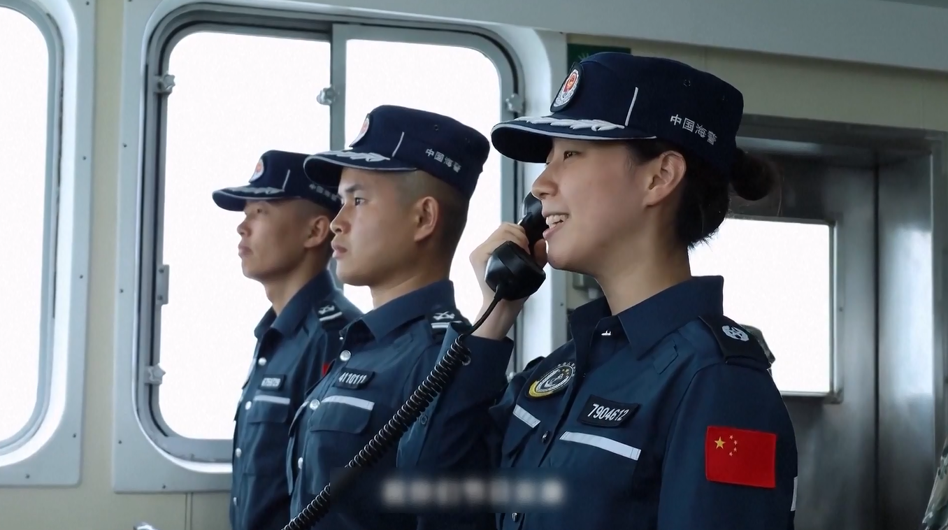 Penjaga Pantai Fujian Melakukan Patroli Rutin di Perairan Dekat Kinmen