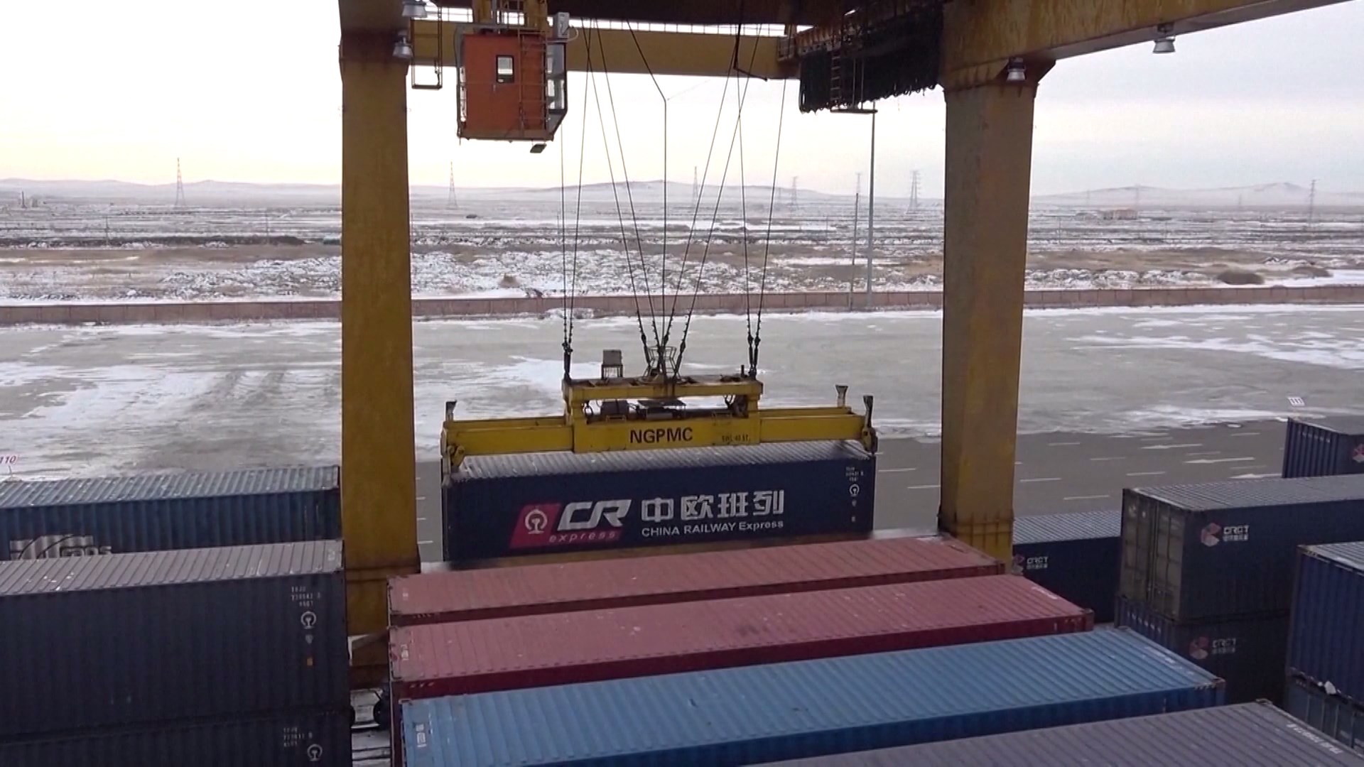 Jalur timur kereta api barang Tiongkok-Eropa telah menangani 2