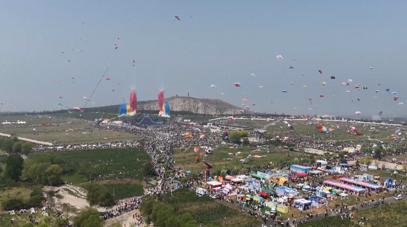Festival Layang-Layang Internasional Weifang ke-43 Resmi Dimulai di Shandong