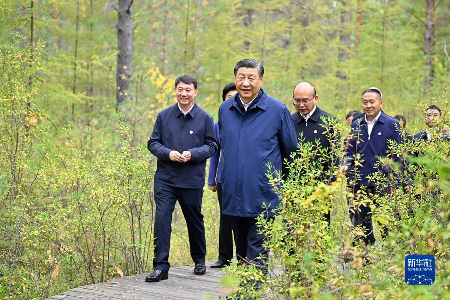Ia berpesan kepada pemerintah setempat agar sepenuhnya memainkan keunggulan Heilongjiang di bidang sumber daya energi