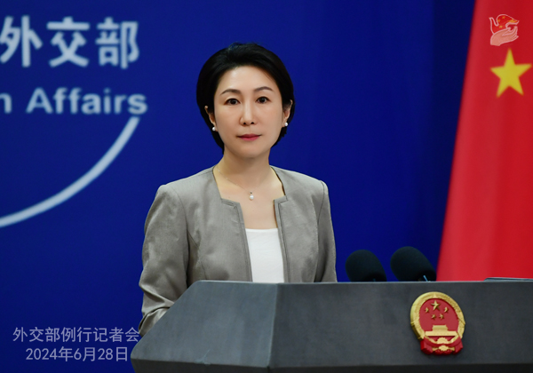 Wakil Menteri Luar Negeri Tiongkok Ma Zhaoxu dan Wakil Menteri Luar Negeri AS Campbell melakukan pertukaran yang tulus dan mendalam seputar hubungan Tiongkok-AS dewasa ini