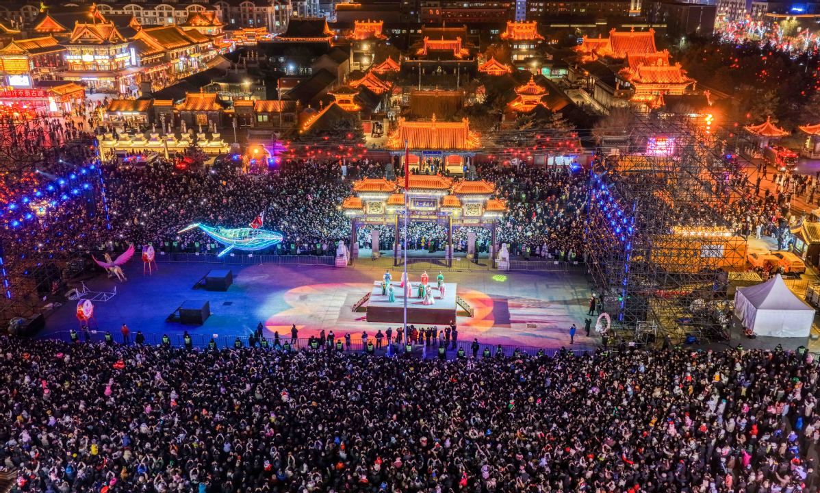 Kegiatan Tahun Baru di Hohhot