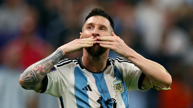 Lionel Messi bisa memecahkan rekor luar biasa saat Argentina vs Prancis pada final Piala Dunia 2022 di Stadion Lusail Iconic