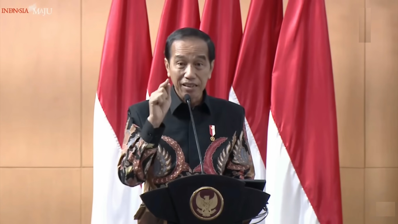 Jokowi tak dapat menyembunyikan rasa geramnya