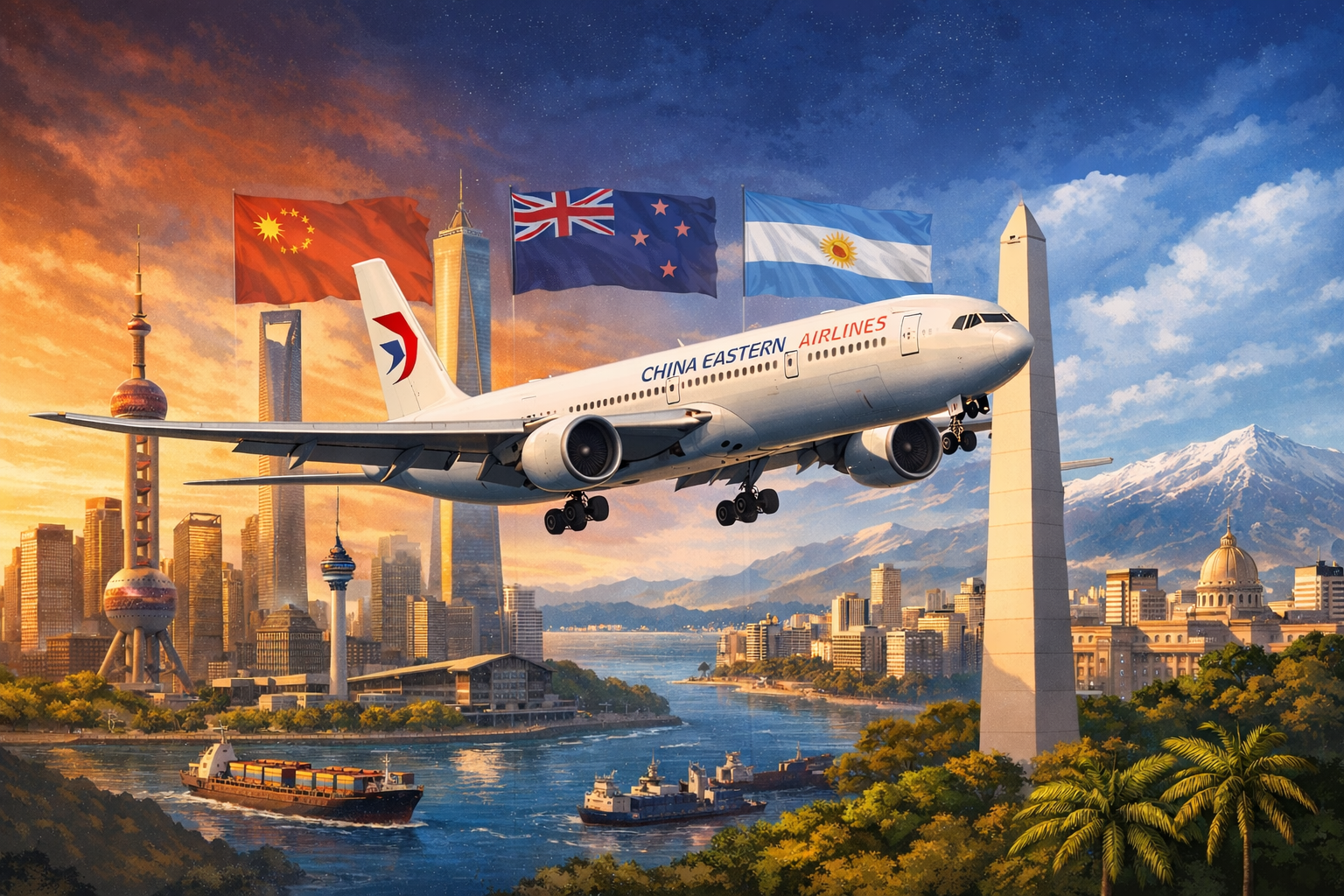 Opini : Penerbangan Terpanjang Dunia Tiongkok–Argentina, Simbol Runtuhnya Monopoli Konektivitas AS dan Barat