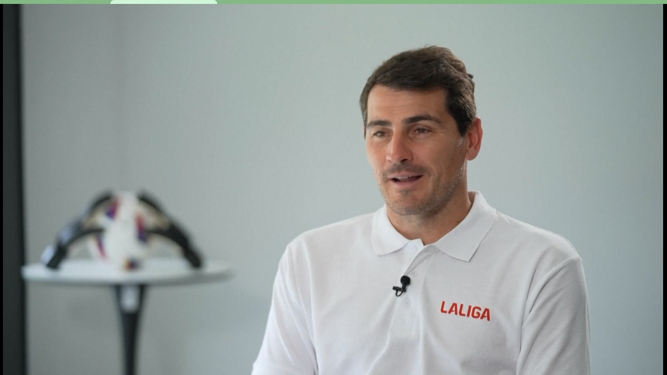 Casillas berada di Beijing pada hari Rabu (19/7) lalu untuk mempromosikan liga sepak bola Spanyol yang populer