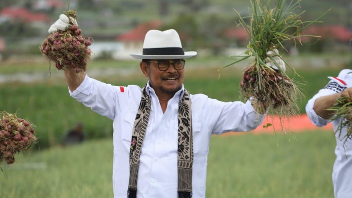 Syahrul mengatakan pasokan beras dalam negeri masih cukup sampai Desember 2023