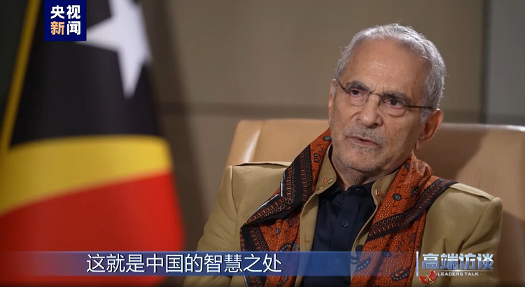 Dalam wawancara eksklusifnya dengan China Media Group (CMG)