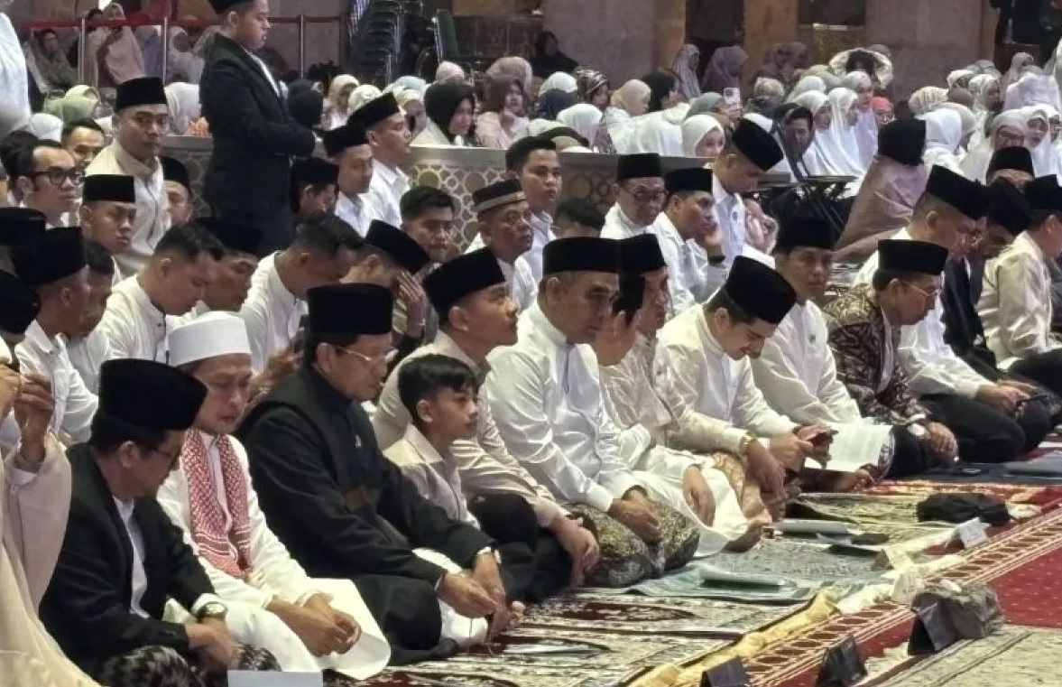 Wapres Shalat di Masjid Istiqlal, Istana Kepresidenan, Jakarta akan dibuka untuk masyarakat Umum dalam Kegiatan Halal Bihalal