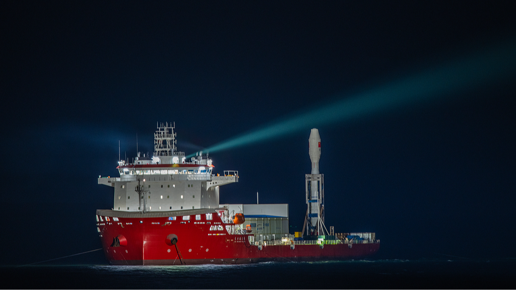 Roket Smart Dragon-3 Meluncurkan Satelit Geely-04 dari Pantai Shandong