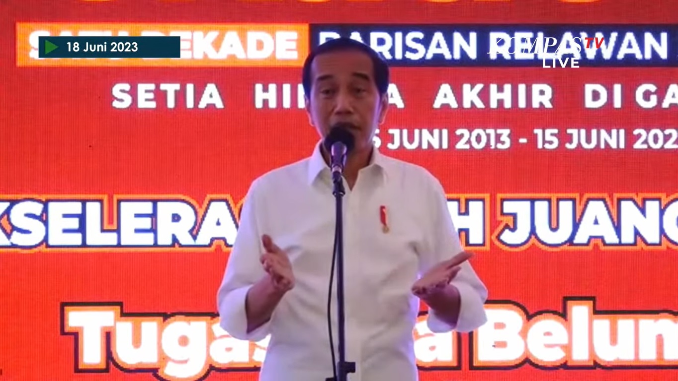 Kepala Negara mengungkapkan