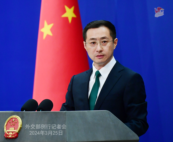 Tiongkok sangat kecewa dan menentang tegas tindakan AS yang berulang kali mencoreng Peraturan Penjagaan Keamanan Nasional Hong Kong