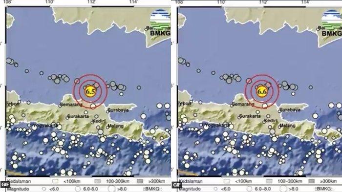 Gempa bumi dengan magnitudo 6