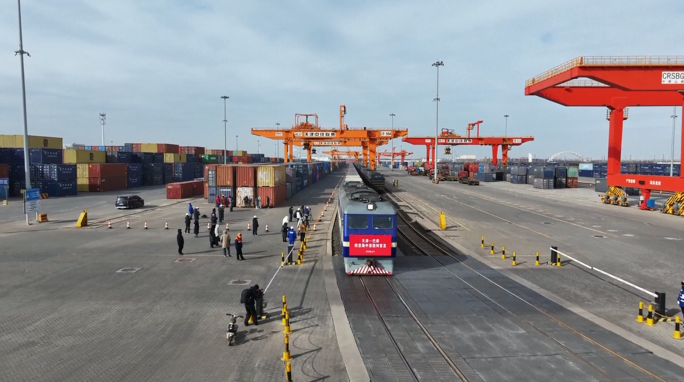 Tianjin Resmikan Rute Angkutan Barang Lintas Laut Kaspia ke Azerbaijan