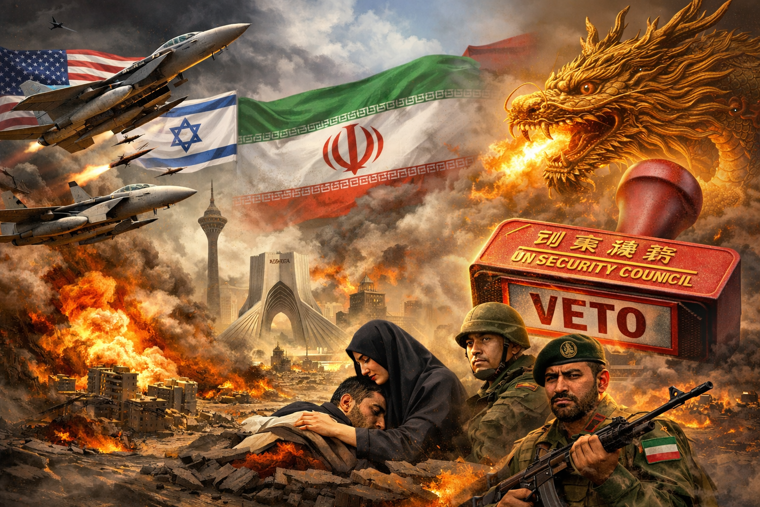 Opini : Hukum Internasional Diinjak! Tiongkok Kutuk Serangan AS–Israel yang Tak Beretika dan Bela Kedaulatan Iran