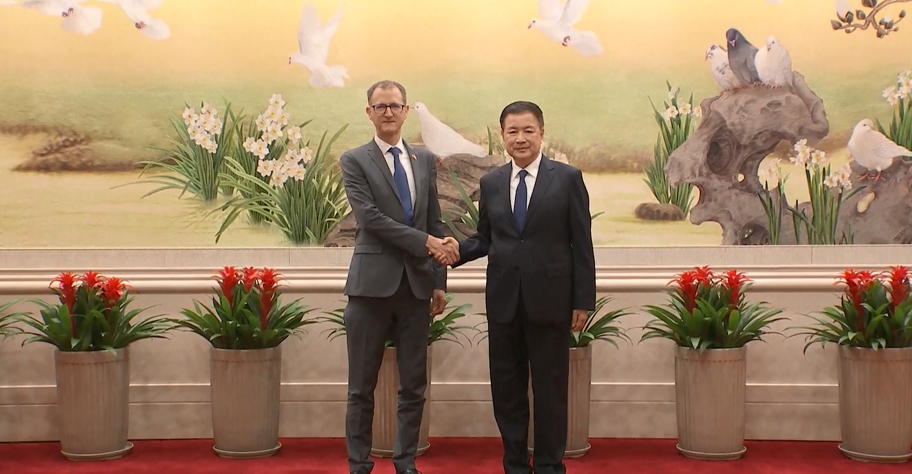 Kepala Kepolisian Tiongkok Bertemu dengan Direktur Jenderal Badan Kejahatan Nasional Inggris