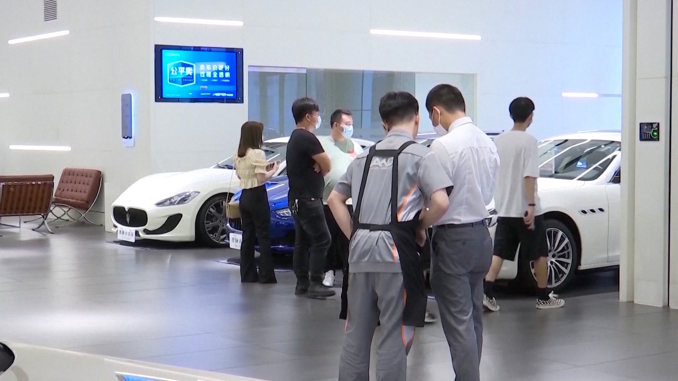 Total nilai transaksi penjualan mobil bekas di Tiongkok mencapai 654