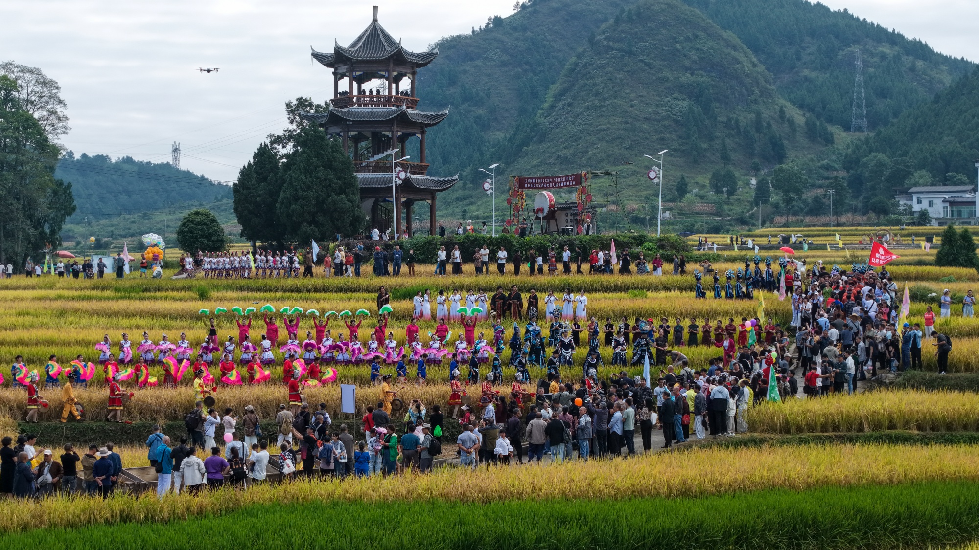 Desa di Guizhou Gelar Festival Panen untuk Tingkatkan Pariwisata Pedesaan