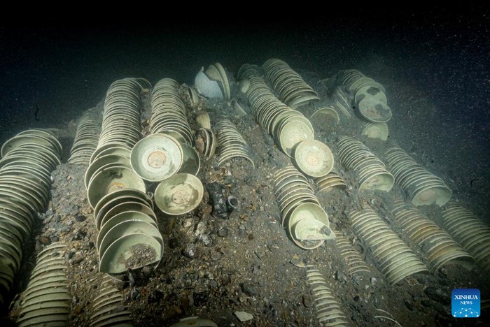 Lokasi penemuan di perairan laut dekat pulau Sheng Beiyu ini