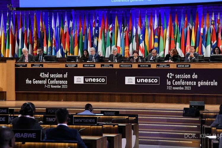 Bahasa Indonesia menjadi bahasa ke-10 yang diakui sebagai bahasa resmi Konferensi Umum UNESCO