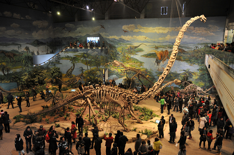 Museum Dinosaurus Zigong dalam beberapa tahun terakhir menggunakan sains dan teknologi modern untuk meningkatkan pameran dan menghidupkan fosil bagi pengunjung Ruang imersif baru dengan teknologi mutakhir