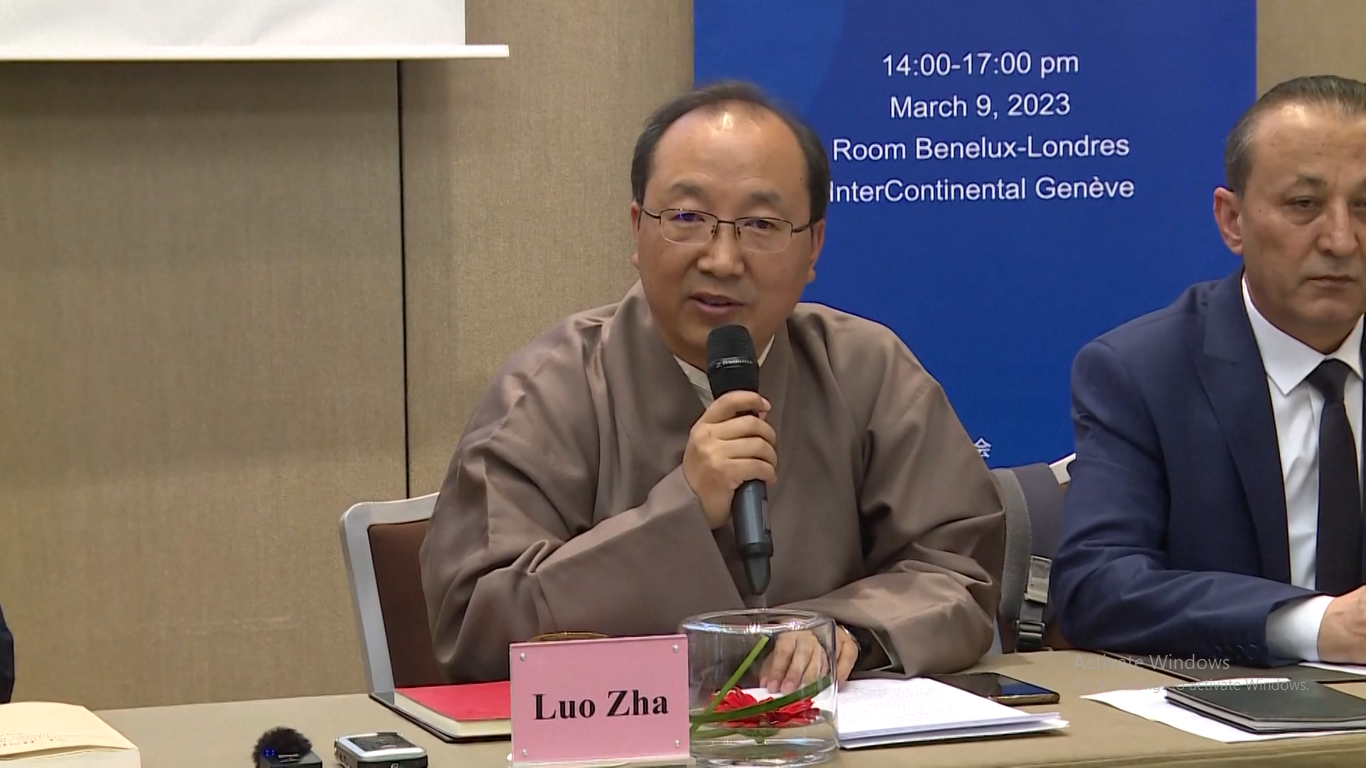 Sejumlah profesor Tiongkok membagikan pandangan mereka tentang kemajuan Hak Asasi Manusia Tiongkok di sela-sela sesi ke-52 Dewan Hak Asasi Manusia PBB di Jenewa