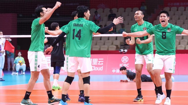Timnas Voli Putra Indonesia berada di posisi 53 dalam ranking voli dunia yang dirilis Federasi Bola Voli Internasional (FIVB)