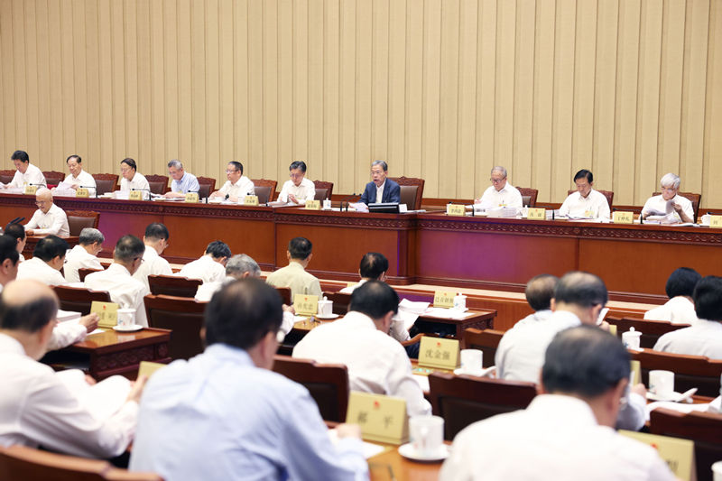 Badan Legislatif Tertinggi Tiongkok Mengadakan Sidang Komite Tetap