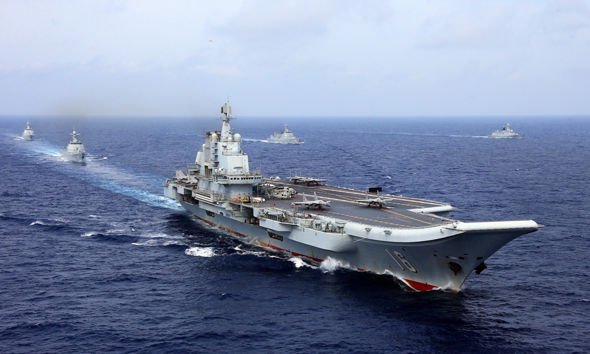Formasi Kapal Induk Liaoning Melaksanakan Latihan Tahunan Di Pasifik Barat, Meningkatkan Kesiapan Pelatihan Berorientasi Tempur