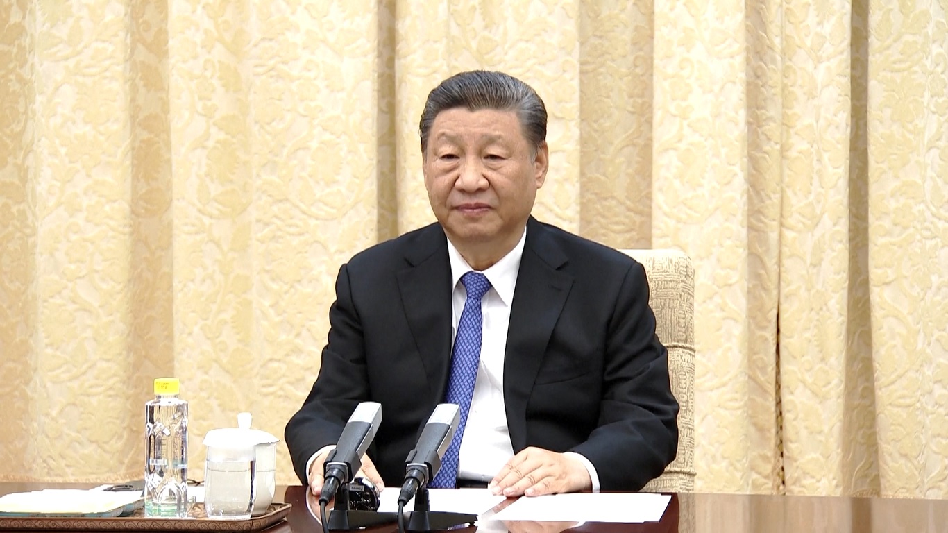 Xi menyampaikan hal itu saat bertemu dengan Kanselir Jerman