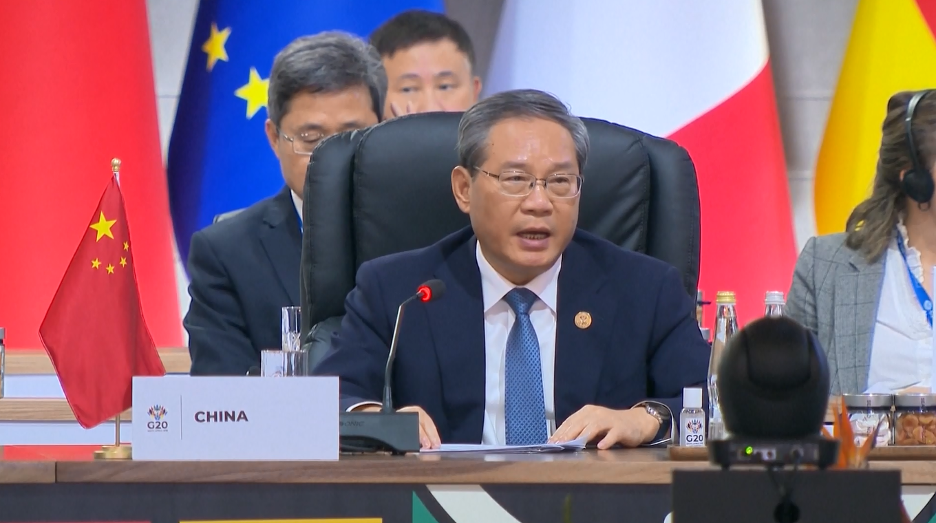 Perdana Menteri Tiongkok Desak G20 untuk Upayakan Kerja Sama Global yang Lebih Luas demi Pembangunan
