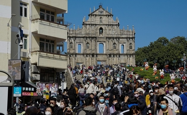 Tempat-tempat wisata populer di Macao SAR harus membatasi keramaian pada waktu-waktu puncak selama festival
