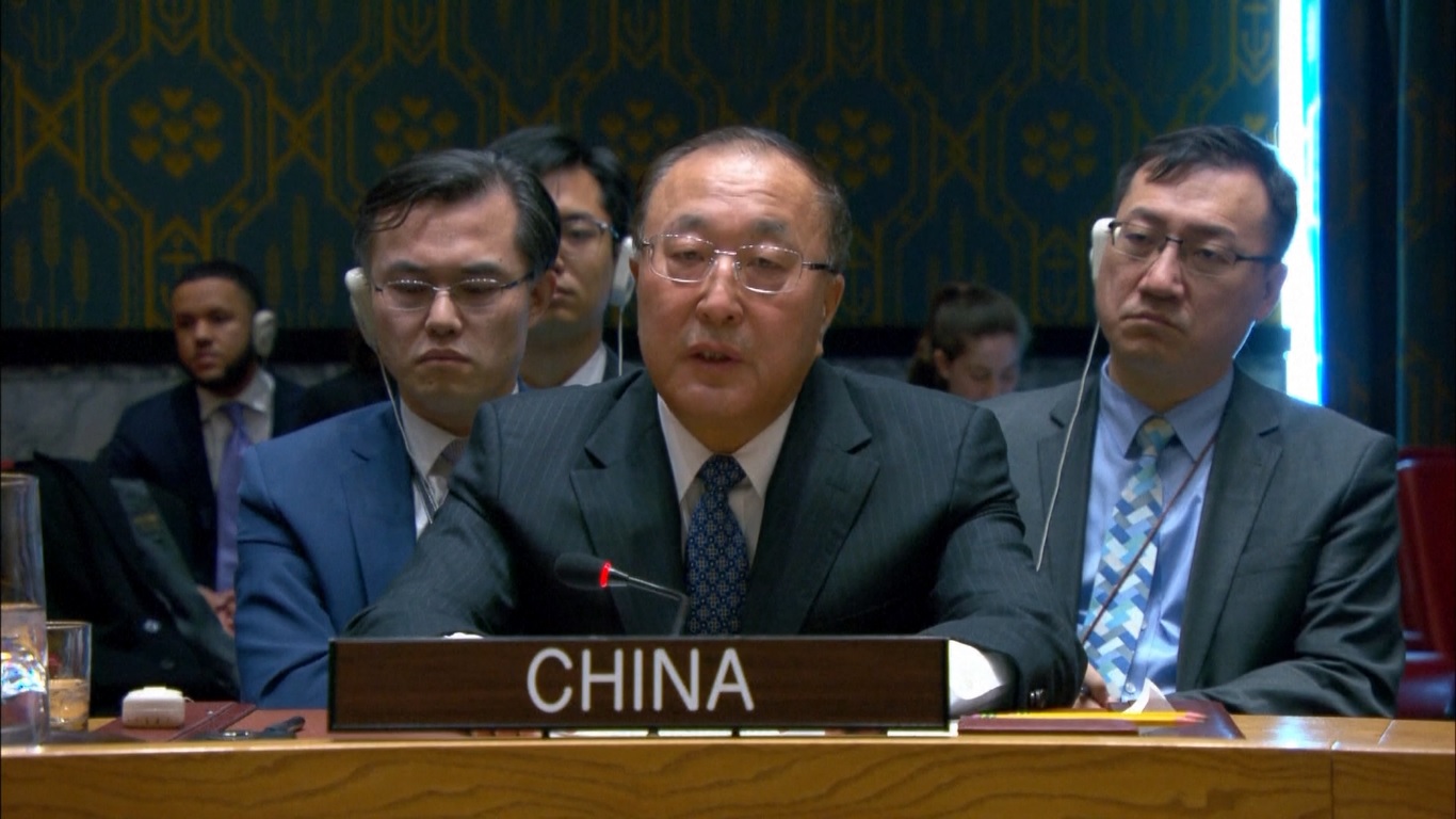 Seorang utusan Tiongkok mengatakan bahwa keberatan terhadap gencatan senjata di Gaza tidak ada bedanya dengan memberikan lampu hijau untuk melanjutkan pembantaian