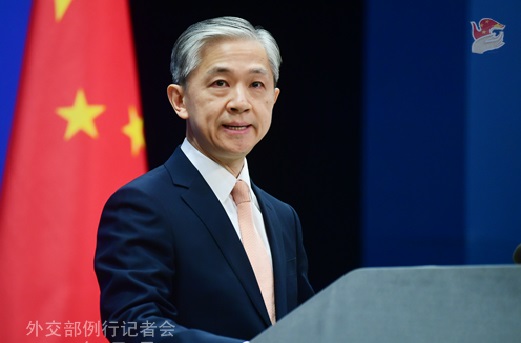 Juru bicara Kementerian Luar Negeri Tiongkok Wang Wenbin menyatakan