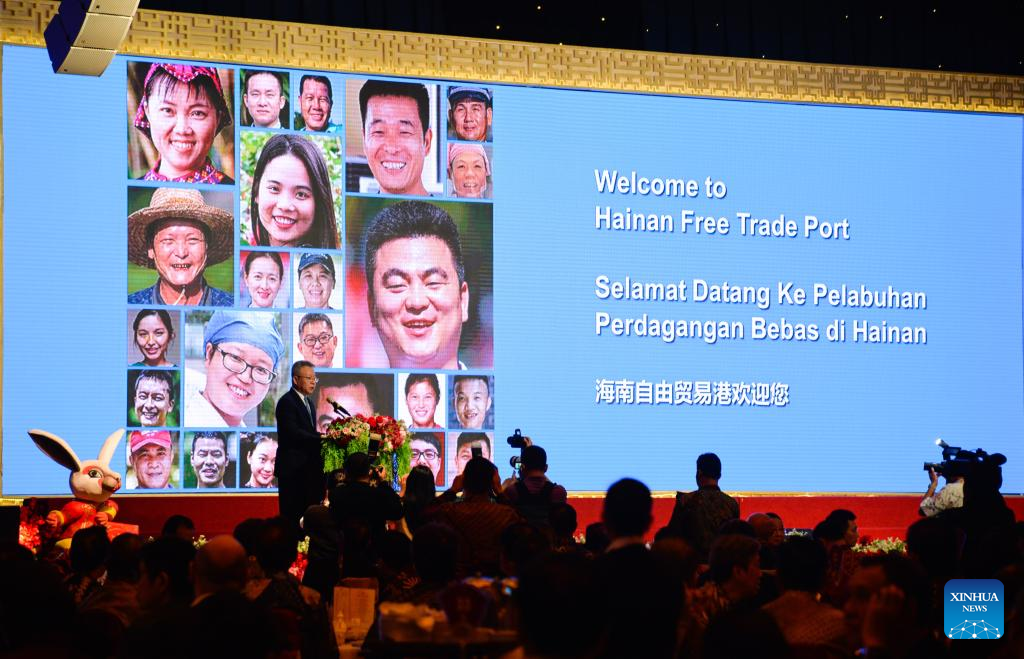 Delegasi dari Provinsi Hainan Tiongkok selatan mempromosikan peluang bisnis yang ditawarkan melalui status pelabuhan perdagangan bebas
