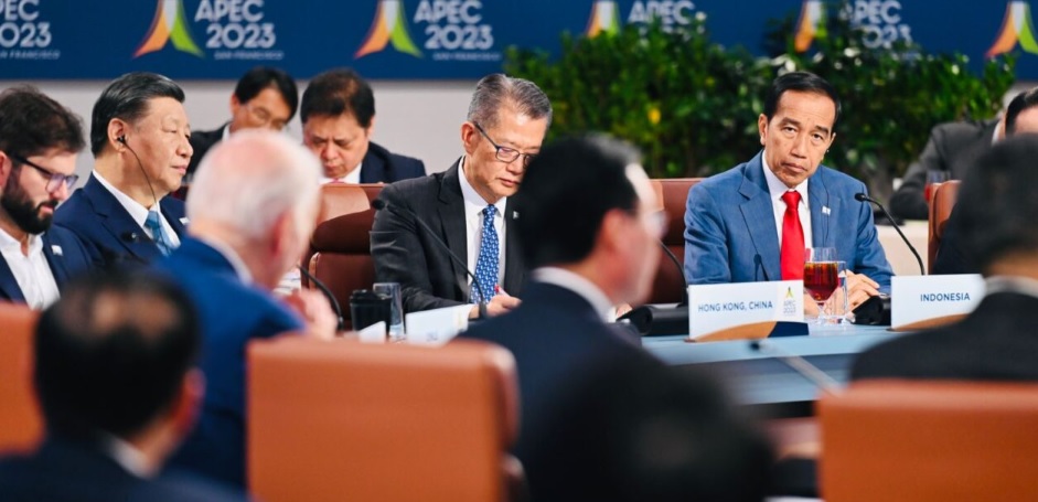 Presiden menyampaikan bahwa APEC harus memastikan akses setiap ekonomi pada teknologi hijau yang terjangkau berkelanjutan dan modern