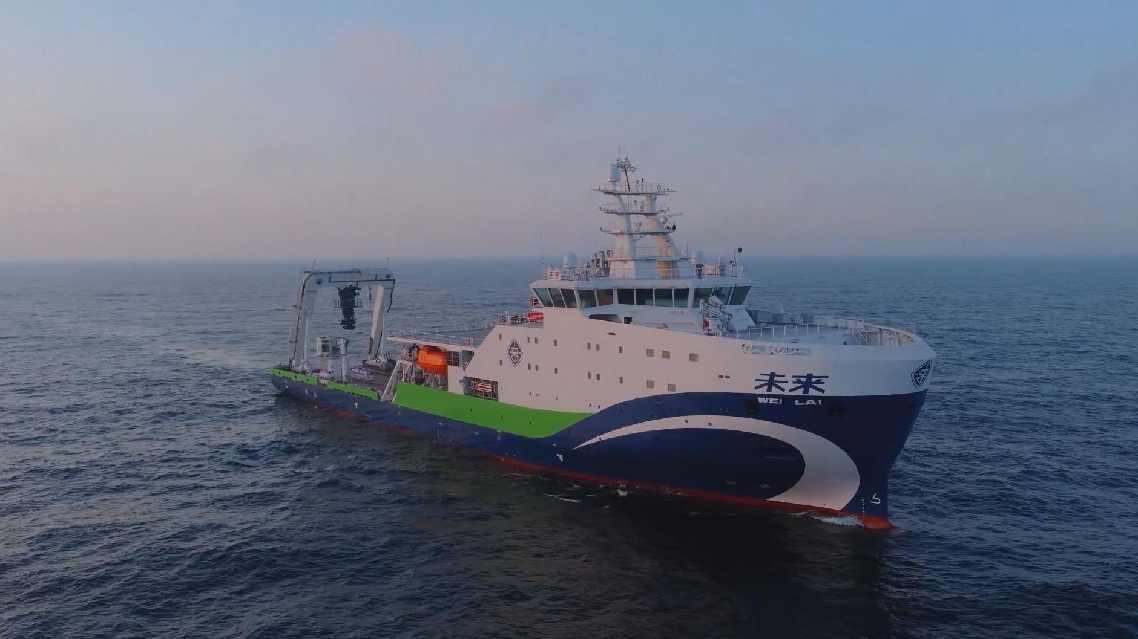 Kapal Uji Teknologi Pintar Tiongkok Mempercepat Uji Coba di Laut untuk Peralatan Kelautan Buatan Dalam Negeri