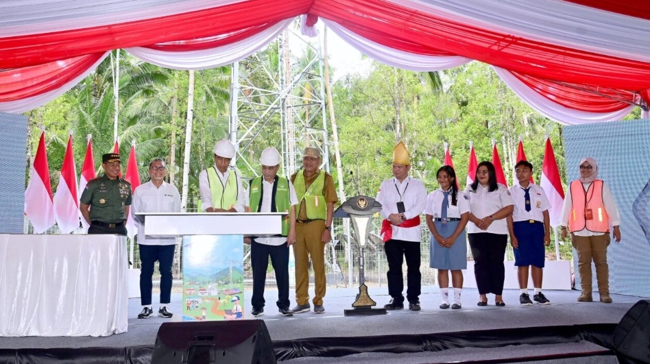 Kepala Negara mensyukuri pembangunan BTS 4G di Kabupaten Kepulauan Talaud yang telah selesai
