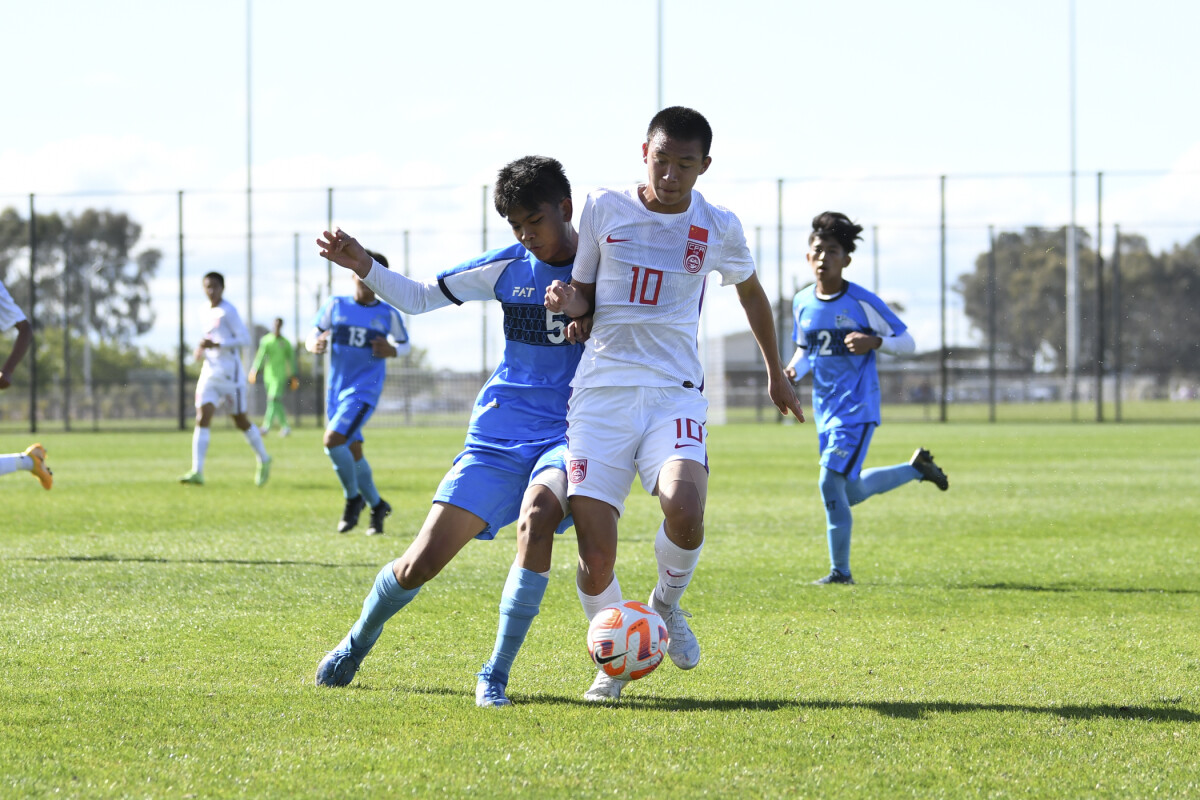 Tiongkok mengalahkan Kepulauan Mariana Utara 11-0 pada Jumat(07/10/2022)  di Shepparton