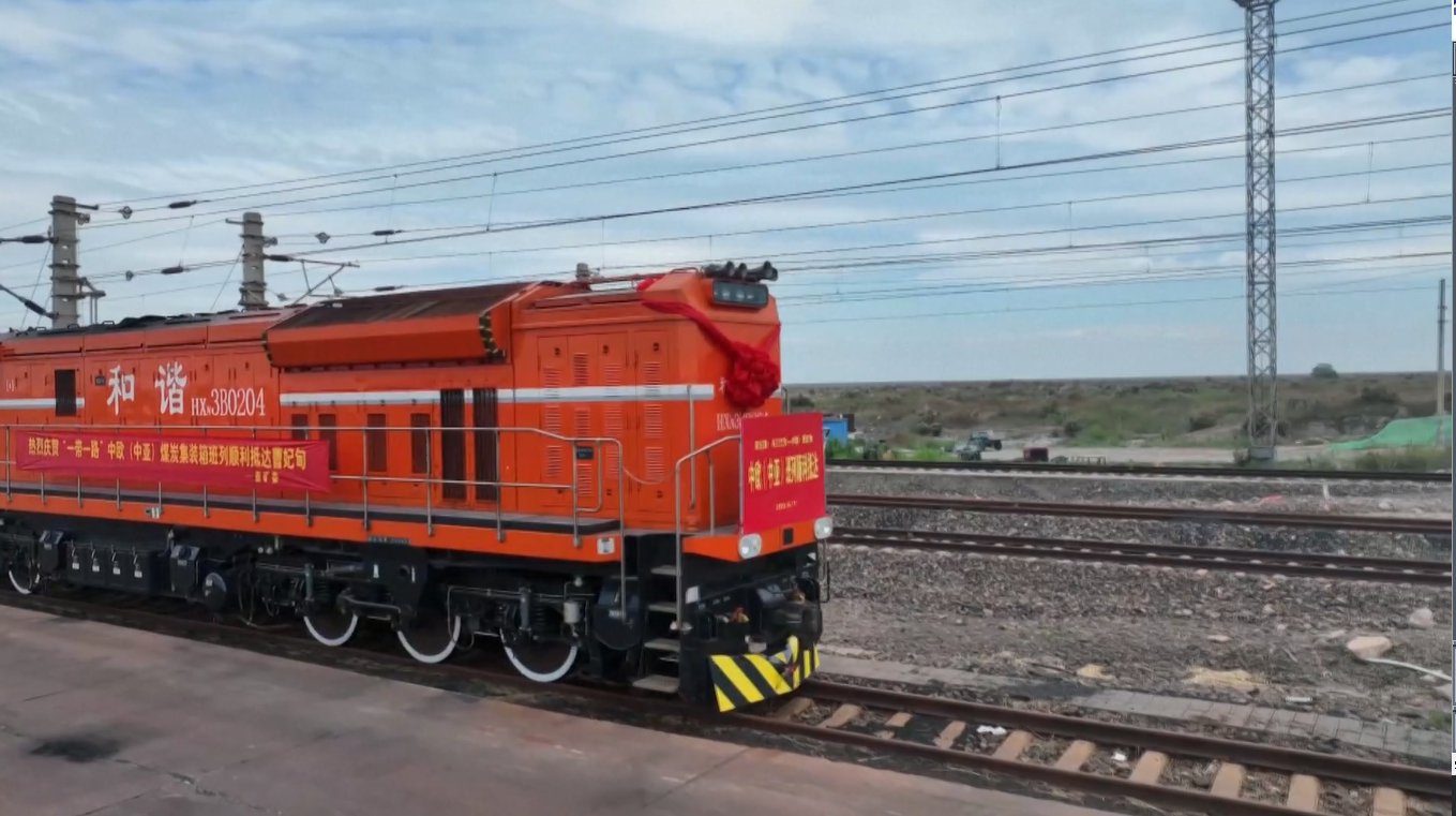 Kereta barang lintas batas pertama yang berangkat dari ibu kota Mongolia