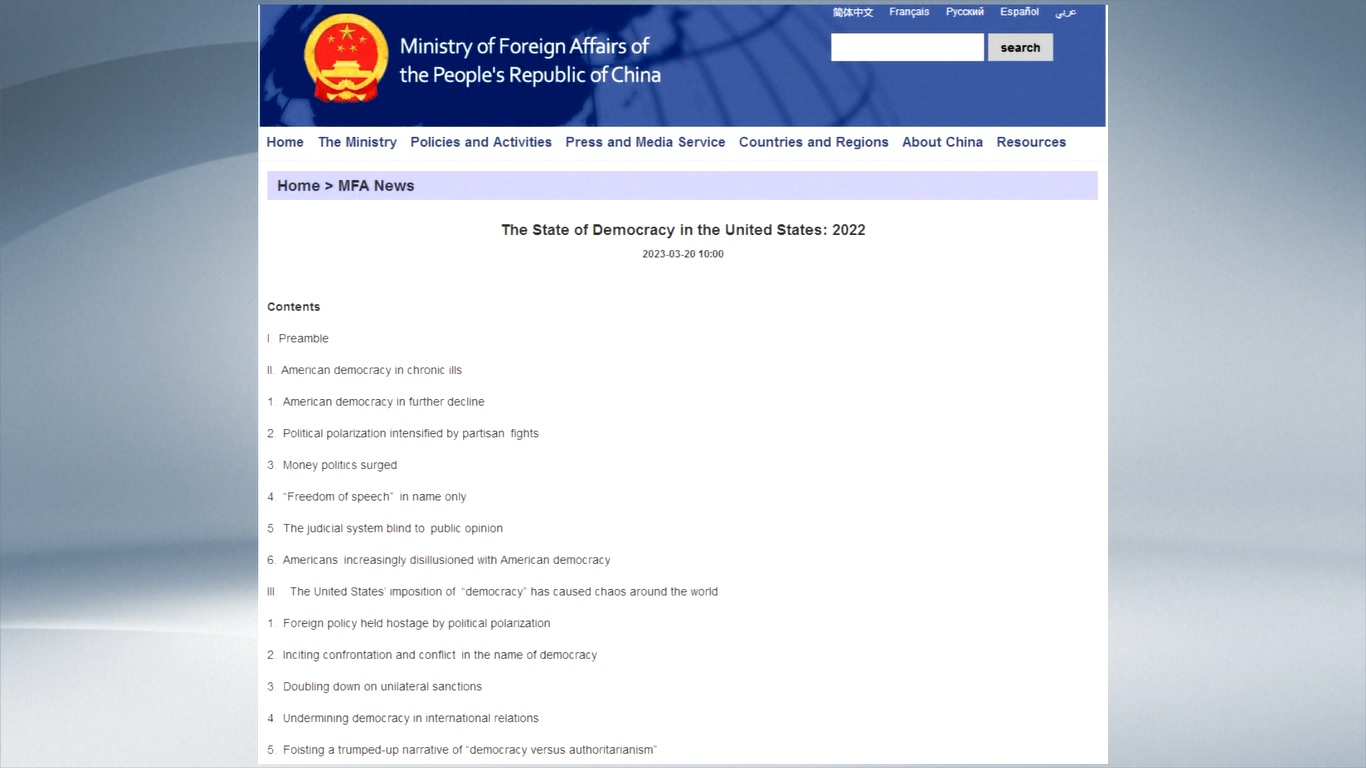 Laporan yang diposting di situs resmi Kemenlu itu mengumpulkan banyak fakta