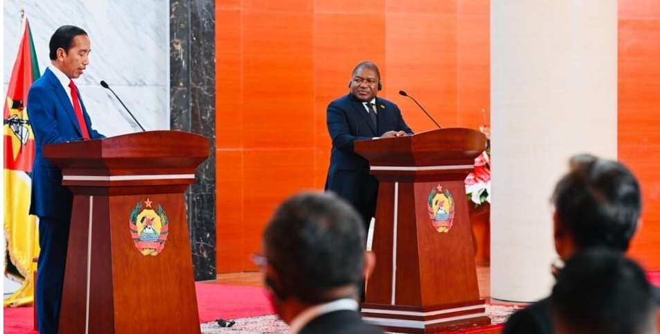 Presiden Jokowi melihat bahwa sejak PTA Indonesia-Mozambik diterapkan pada tahun 2022